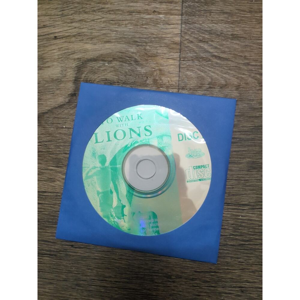 To Walk with Lions VCD Discs Only
